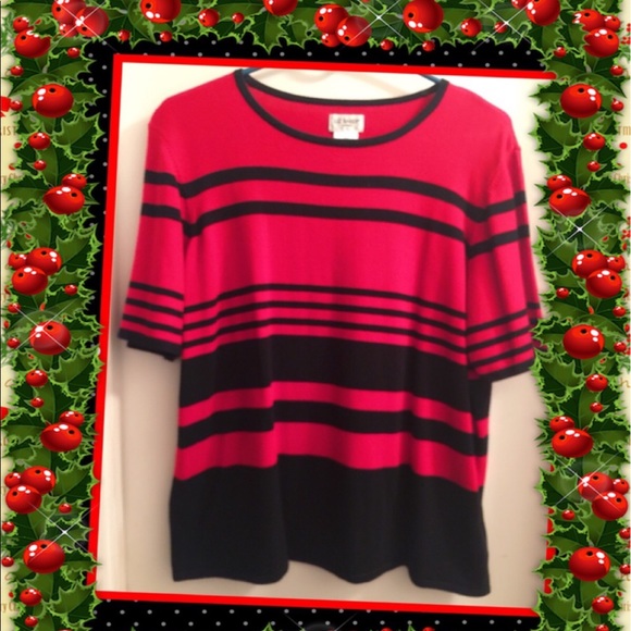 Liz Baker Short Sleeve SweaterTop•2X - Picture 8 of 8